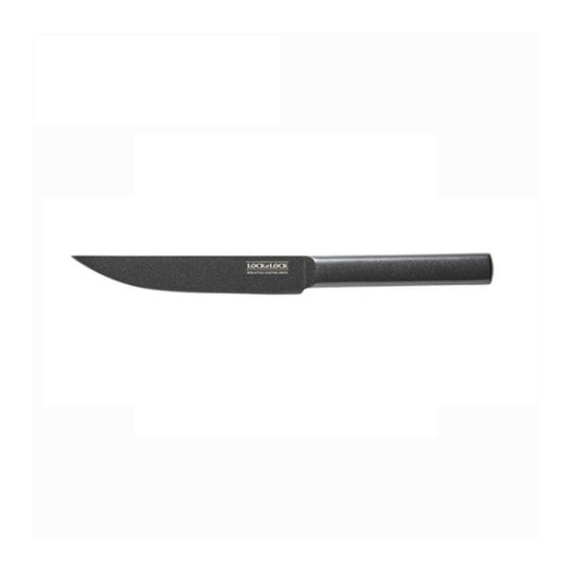 Dao Nhà Bếp Paring Knife Dài 228 mm, Bằng Thép Không Gỉ - Màu Đen - LocknLock - CKK314, , large image number null